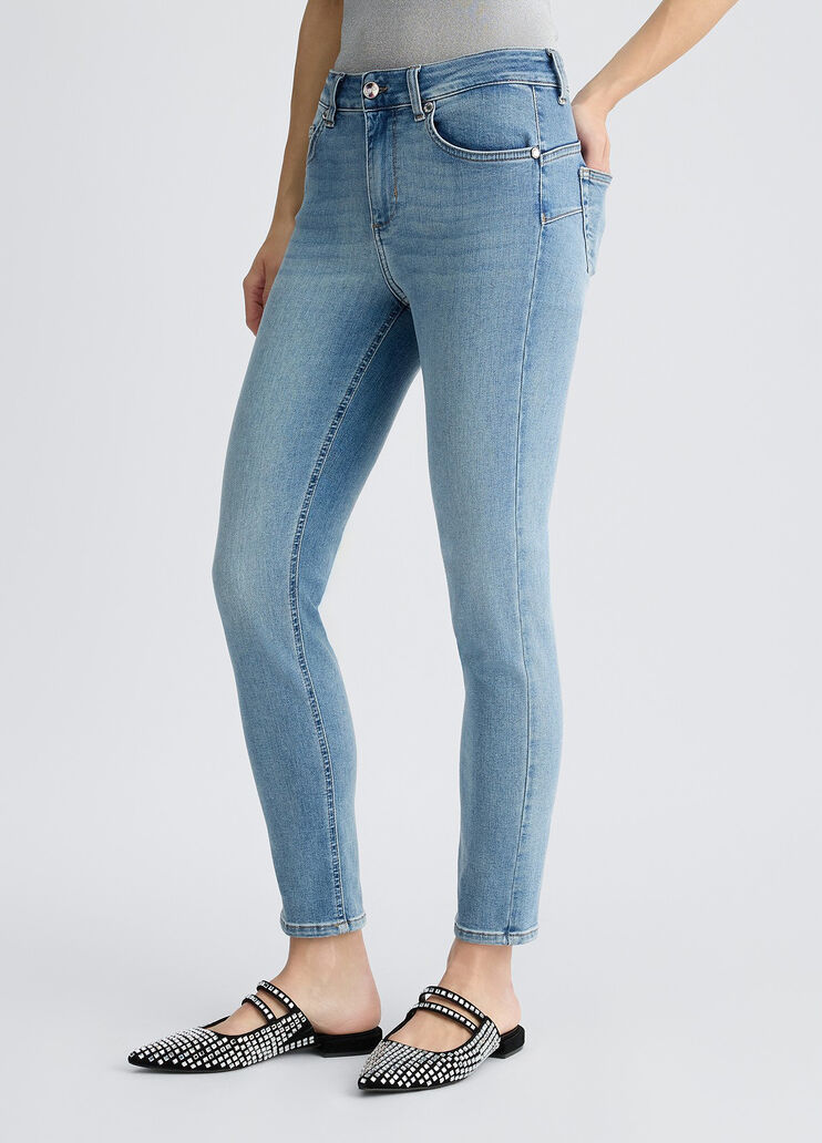High-waisted skinny jeans Blue denim Liu Jo - large image number 3 High-waisted skinny jeans Blue denim Liu Jo - large image number 3