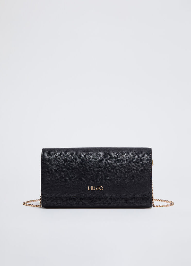 Purse with chain strap black Liu Jo - medium
