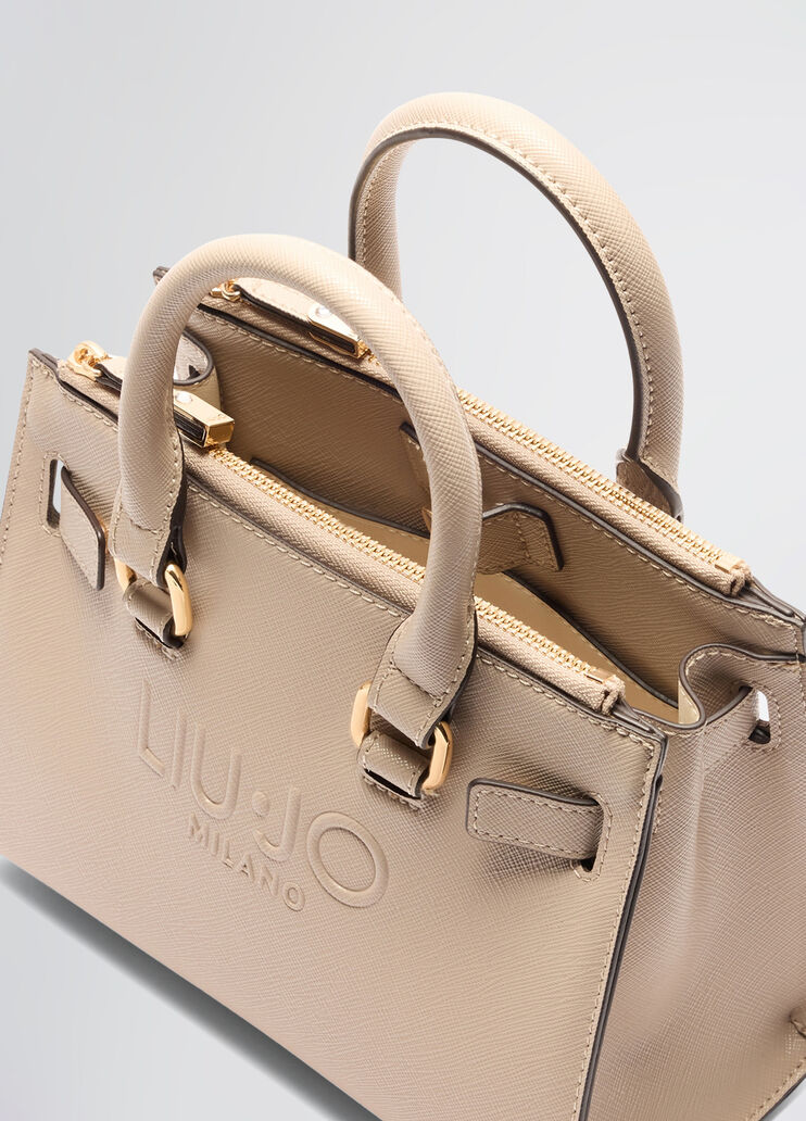 Small handbag beige Liu Jo - large image number 6 Small handbag beige Liu Jo - large image number 6