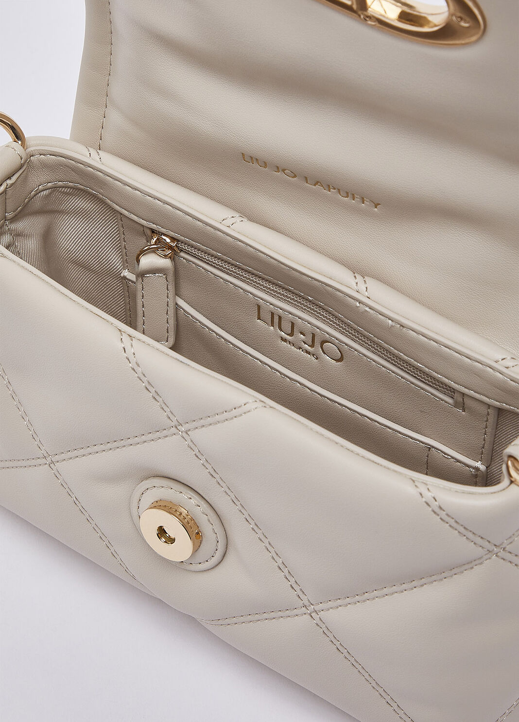 LaPuffy Small Bag cream Liu Jo - large image number 5