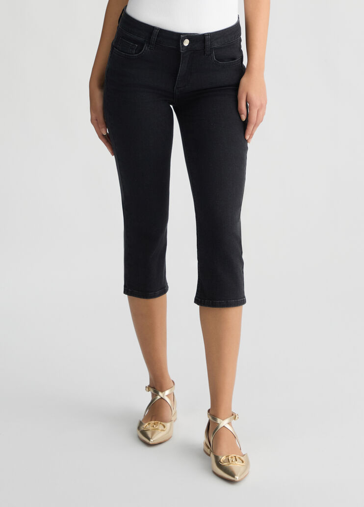Bottom Up Capri jeans black denim Liu Jo - large image number 0 Bottom Up Capri jeans black denim Liu Jo - large image number 0