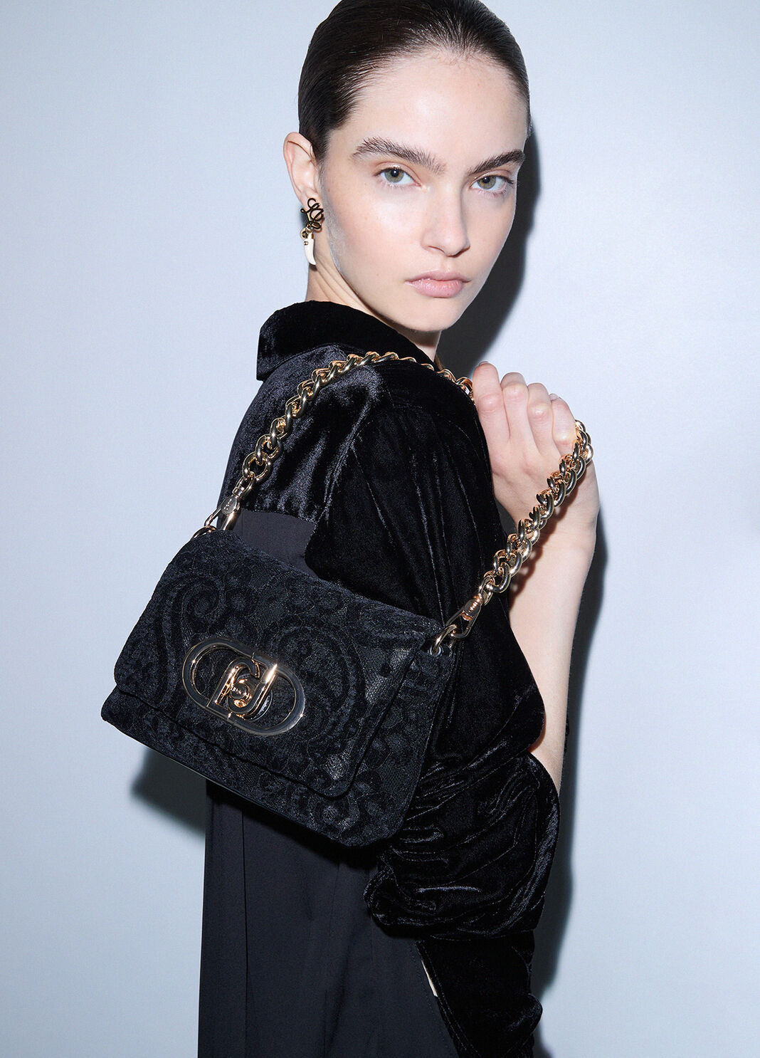 Small LaPuffy bag in lace black Liu Jo - large image number 0