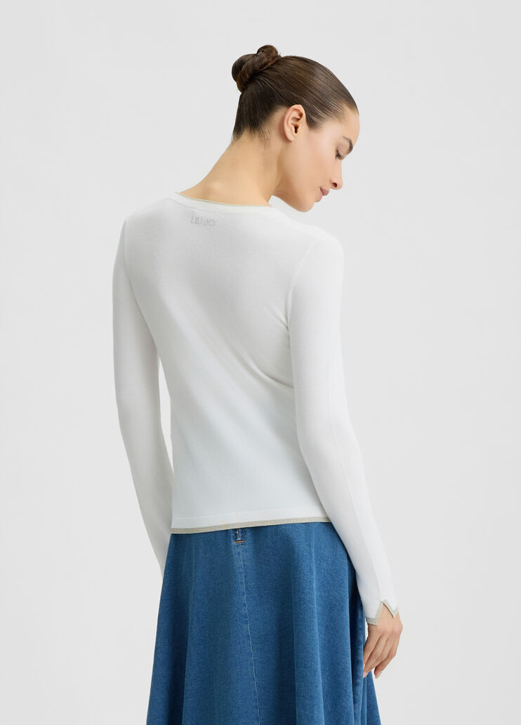 Liu Jo Better top white Liu Jo - large image number 1