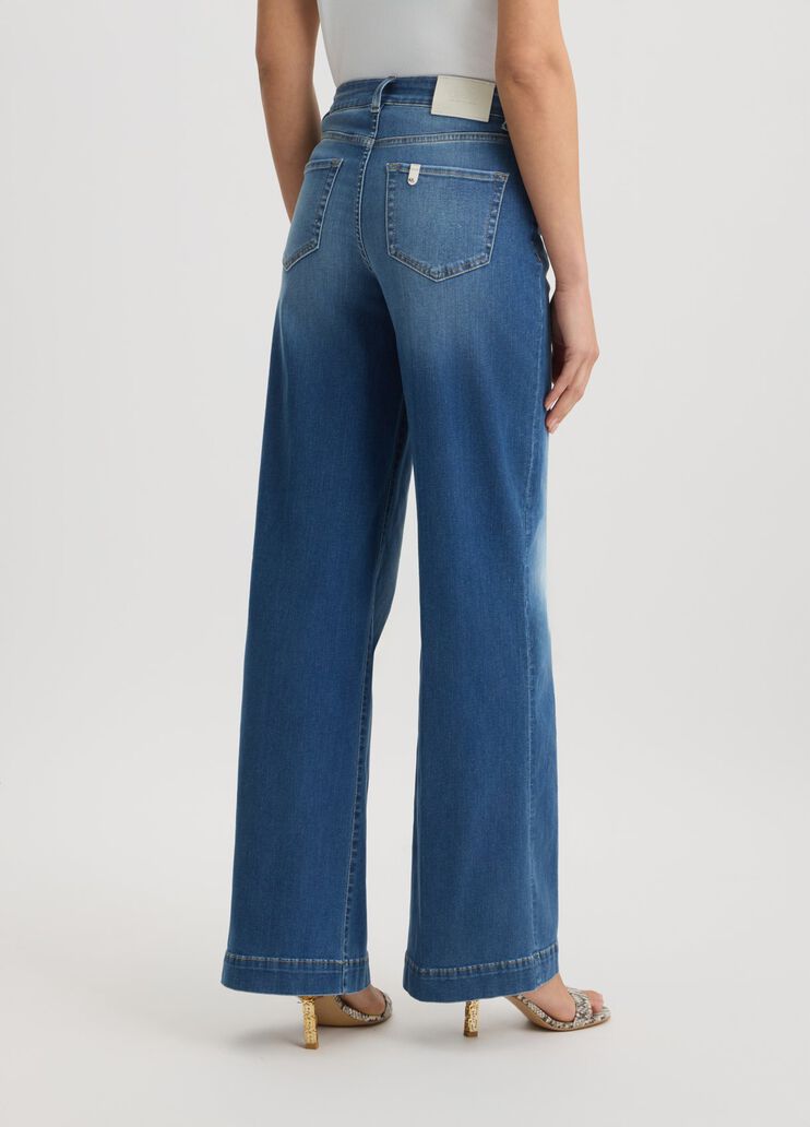 Flared jeans dark denim Liu Jo - large image number 1 Flared jeans dark denim Liu Jo - large image number 1