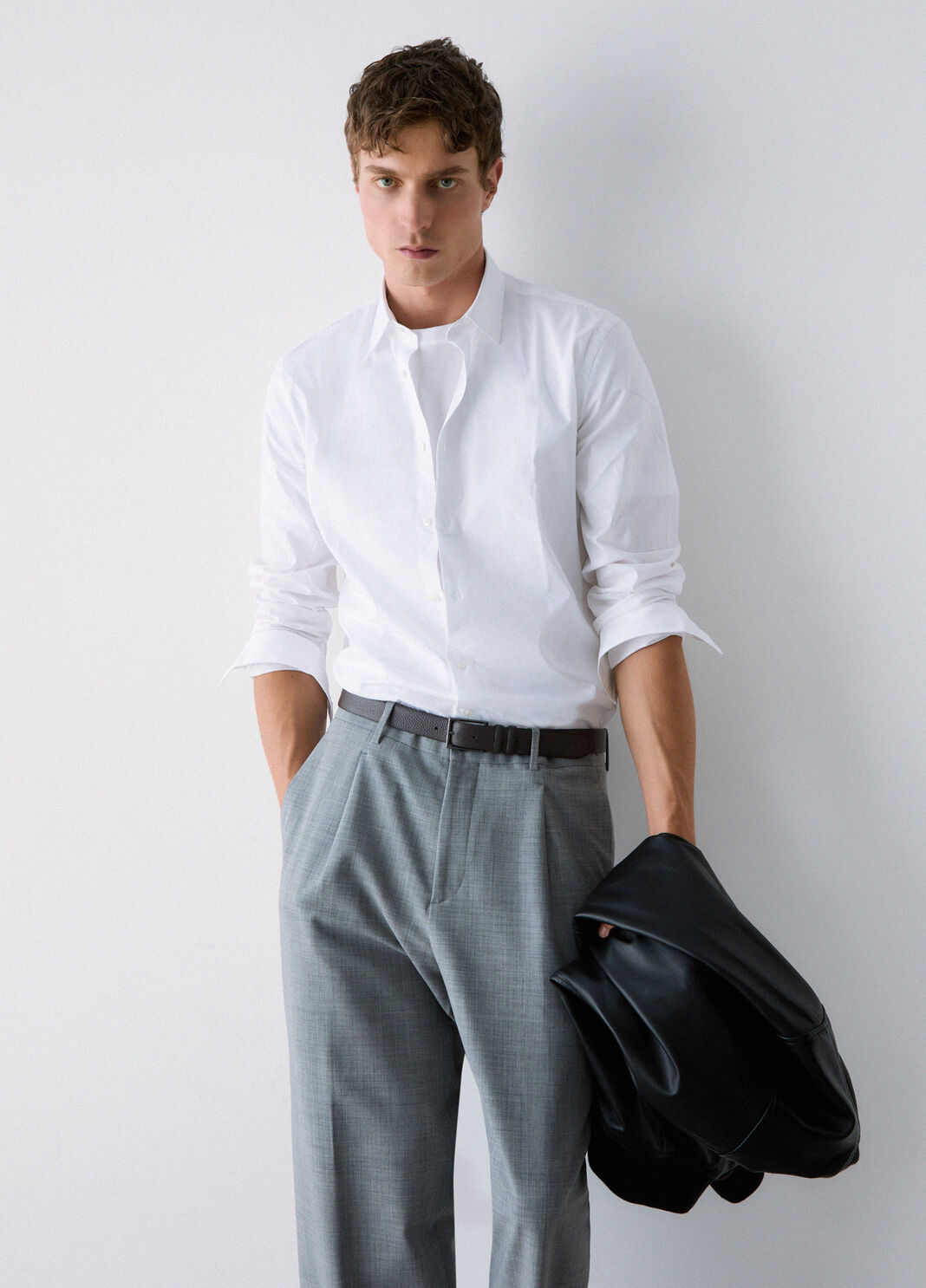 Slim Fit Popeline Hemd Wei&szlig; Liu Jo - large image number 2
