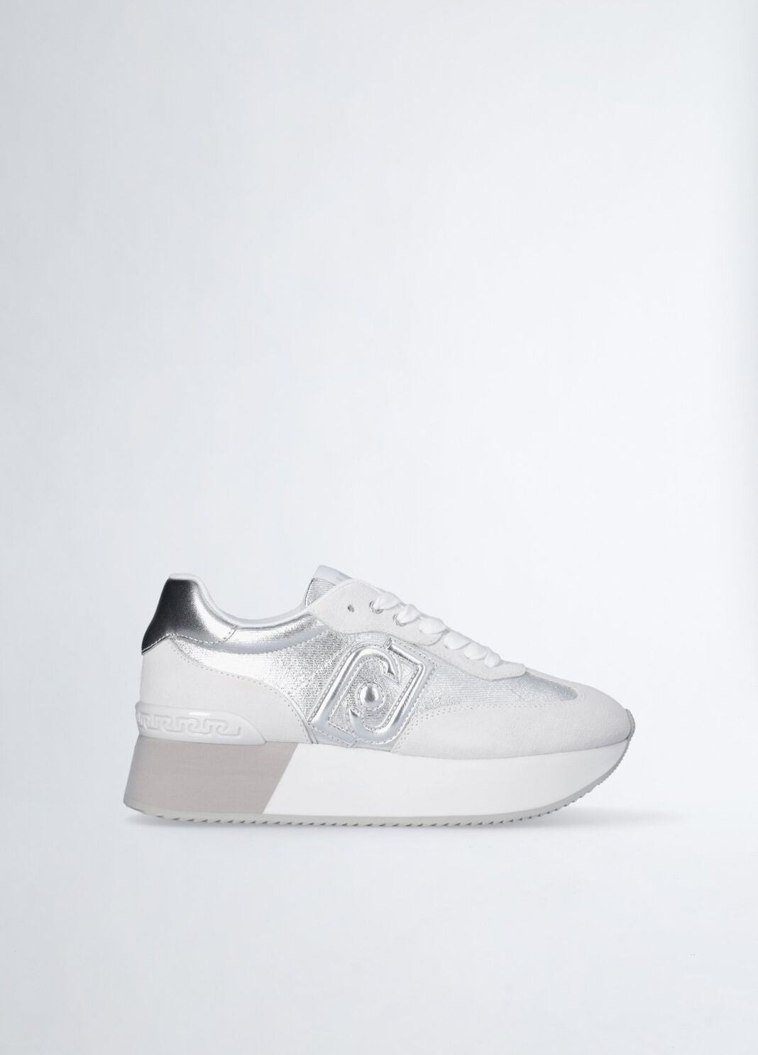 Zapatillas de denim efecto laminado plata Liu Jo - large image number 0