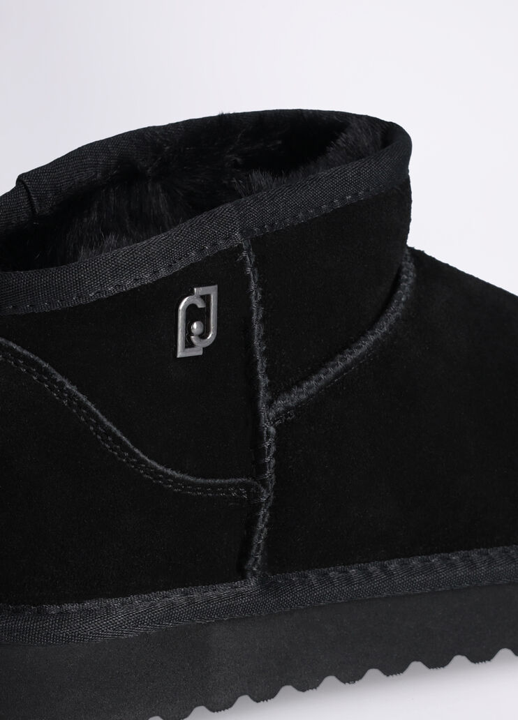 Suede ankle boots black Liu Jo - large image number 5 Suede ankle boots black Liu Jo - large image number 5