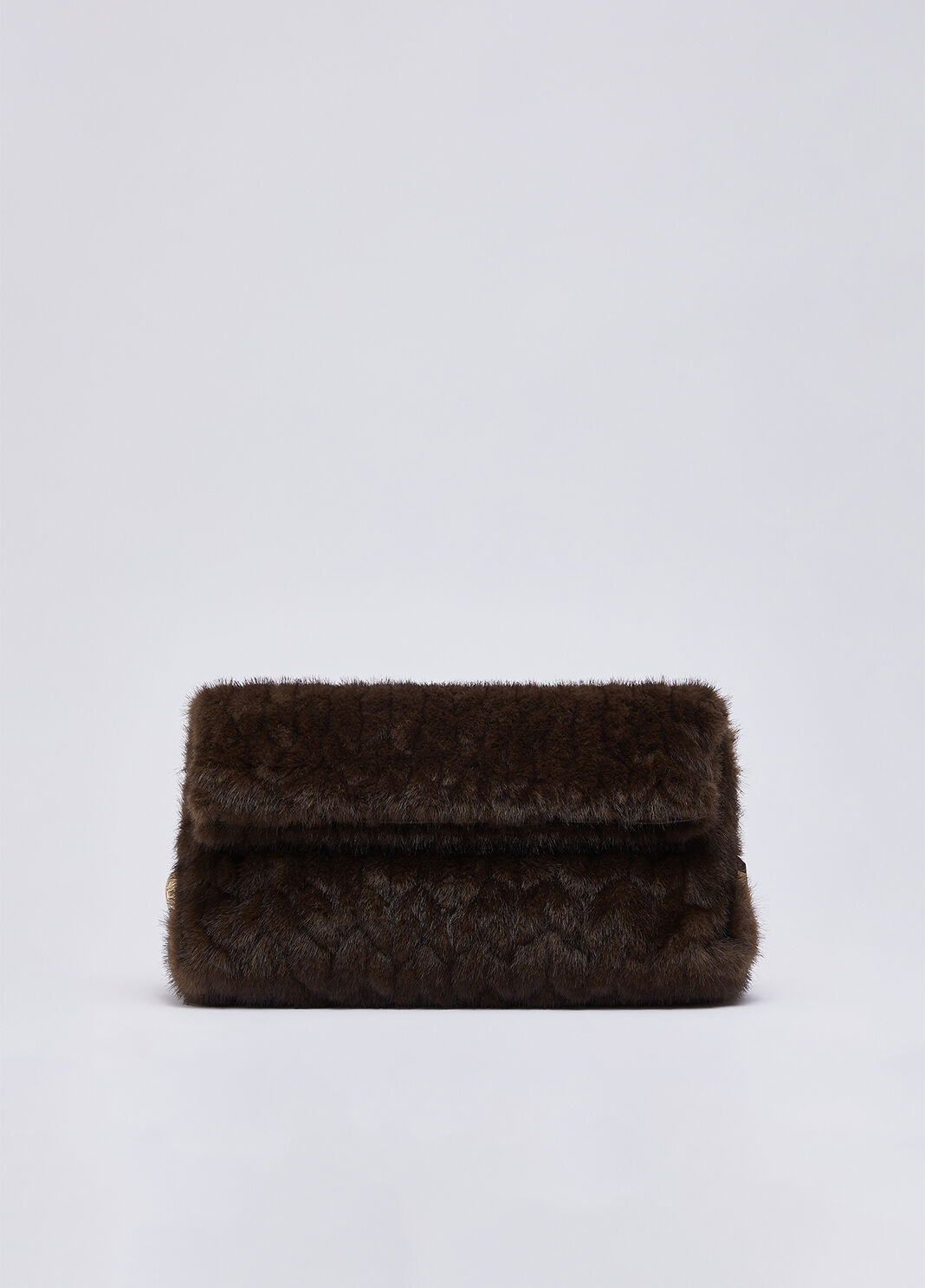 Riccy Bag in Faux Fur dark brown Liu Jo - large image number 1