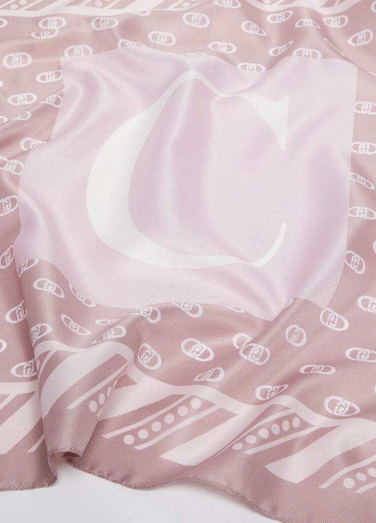 Foulard lettera C beige Liu Jo - medium