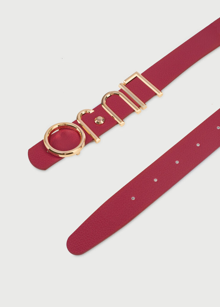 Belt with logo Cherry Red Liu Jo - large image number 2 Belt with logo Cherry Red Liu Jo - large image number 2