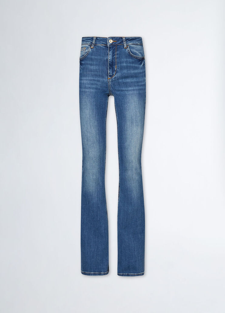 Bottom Up flared jeans dark denim Liu Jo - large image number 5