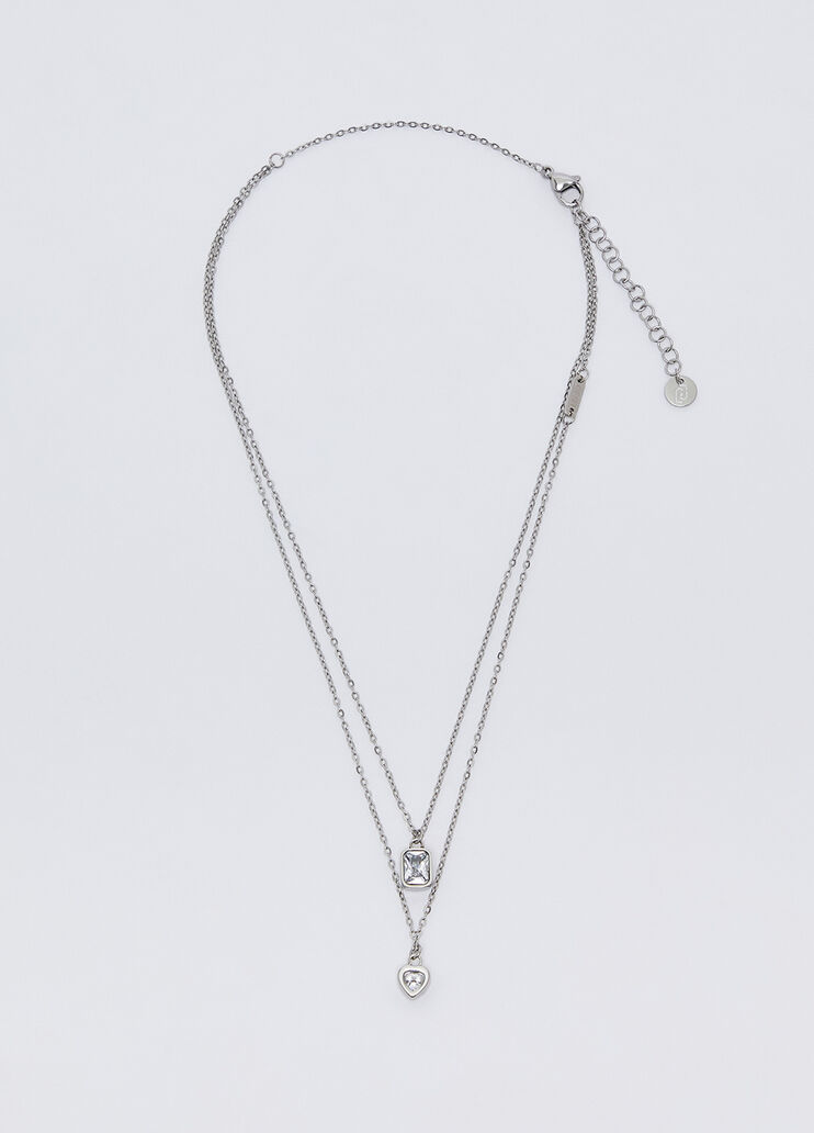 Heart Necklace silver Liu Jo - medium