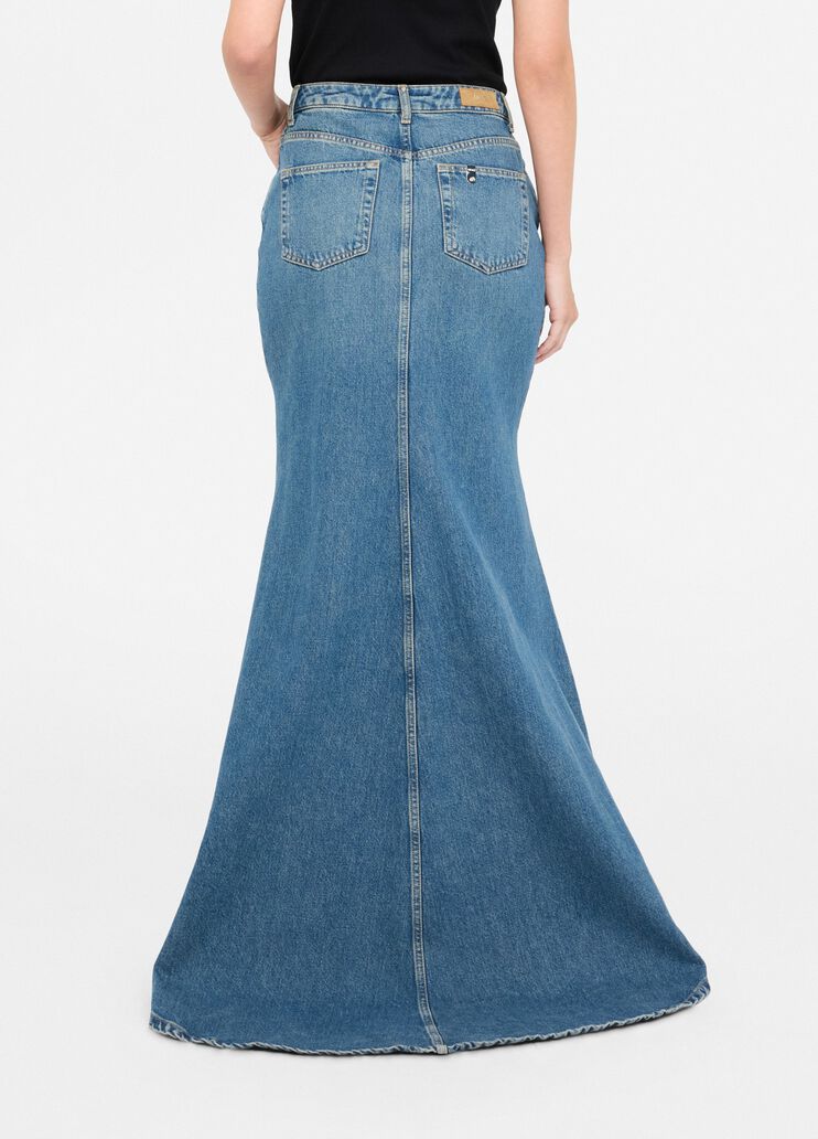 Mermaid-Rock aus Denim Helles Denimblau Liu Jo - large image number 1