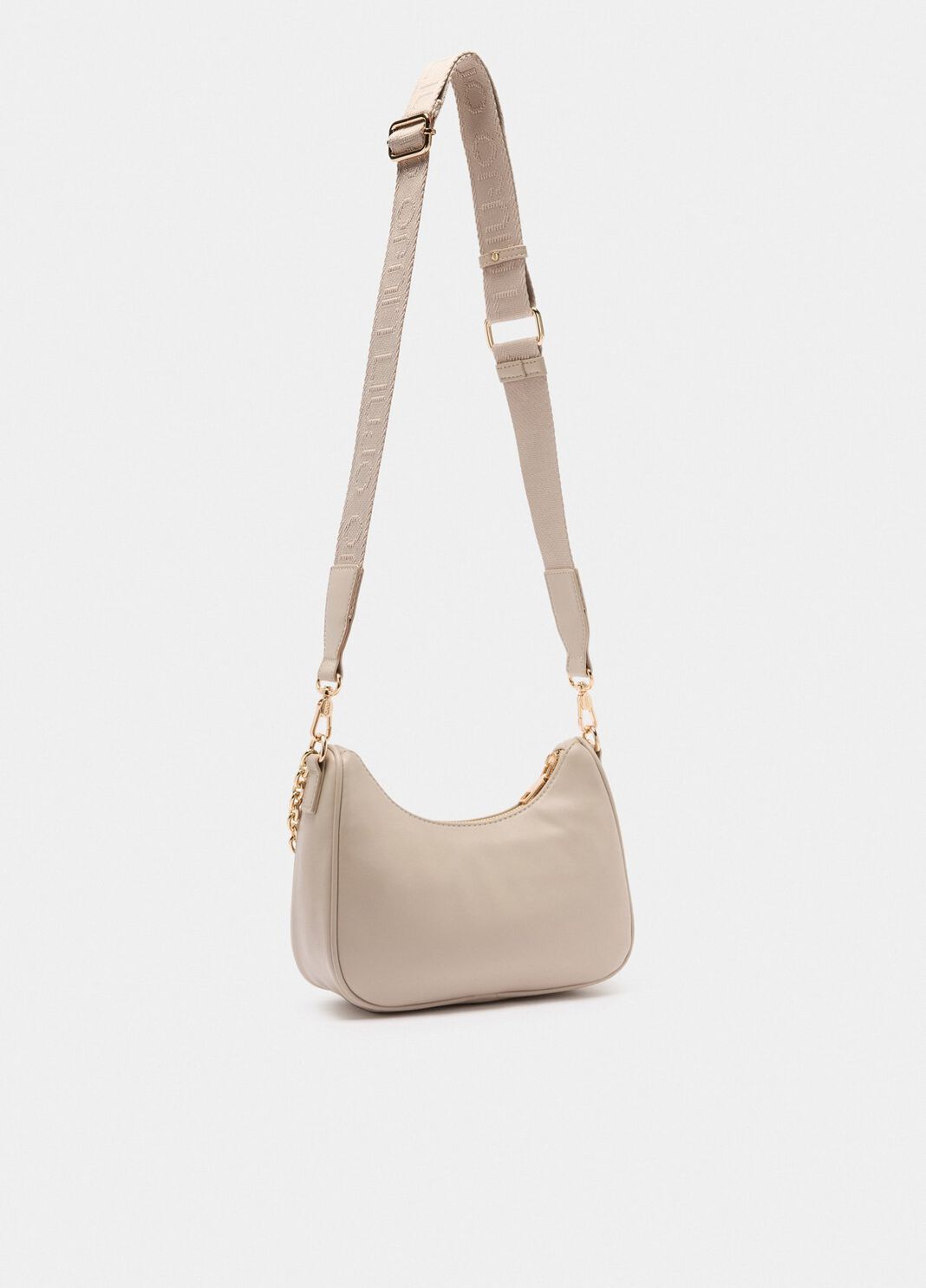 Borsa hobo piccola con catena beige Liu Jo - large image number 1