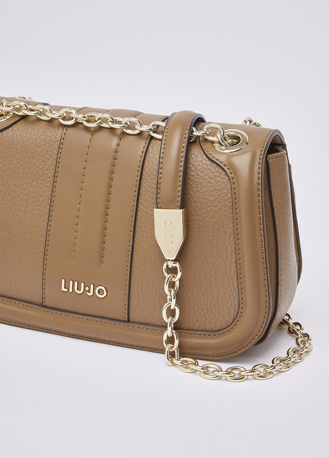 Borsa a tracolla media nocciola Liu Jo - large image number 2
