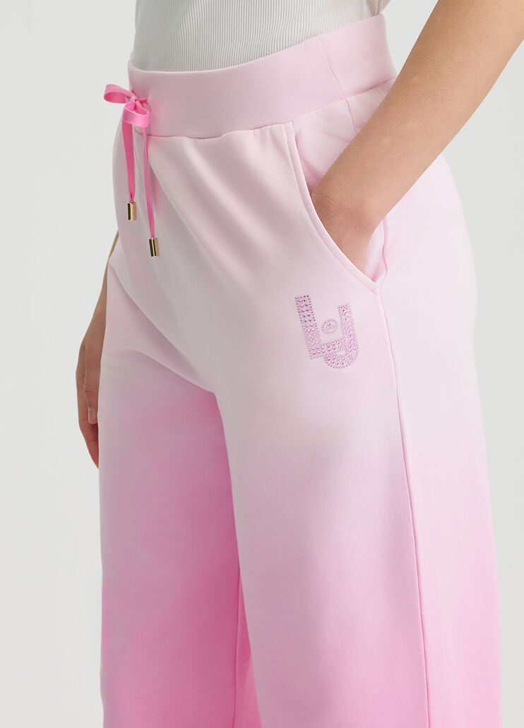 Fleece jogging bottoms pink Liu Jo - large image number 2 Fleece jogging bottoms pink Liu Jo - large image number 2
