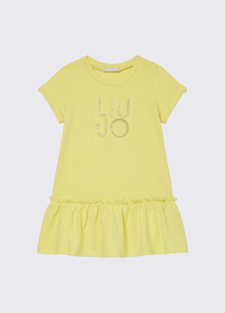Abito corto in jersey giallo Liu Jo - medium