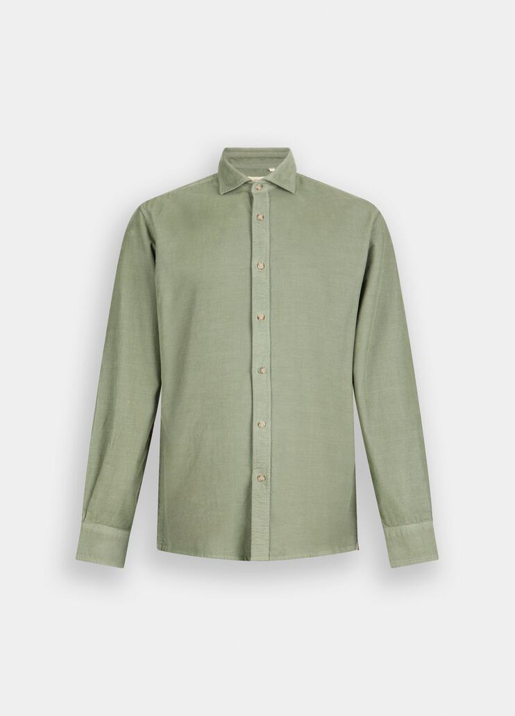 Hemd aus Samt Militärgrün Liu Jo - large image number 6