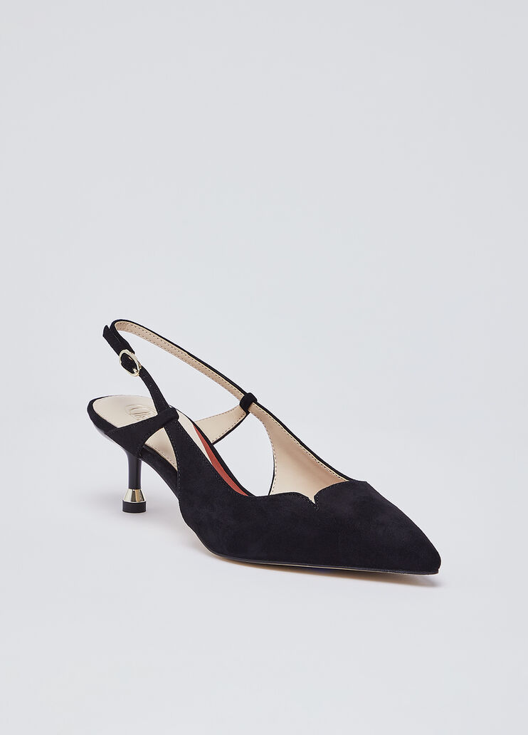 Suede slingbacks black Liu Jo - large image number 1