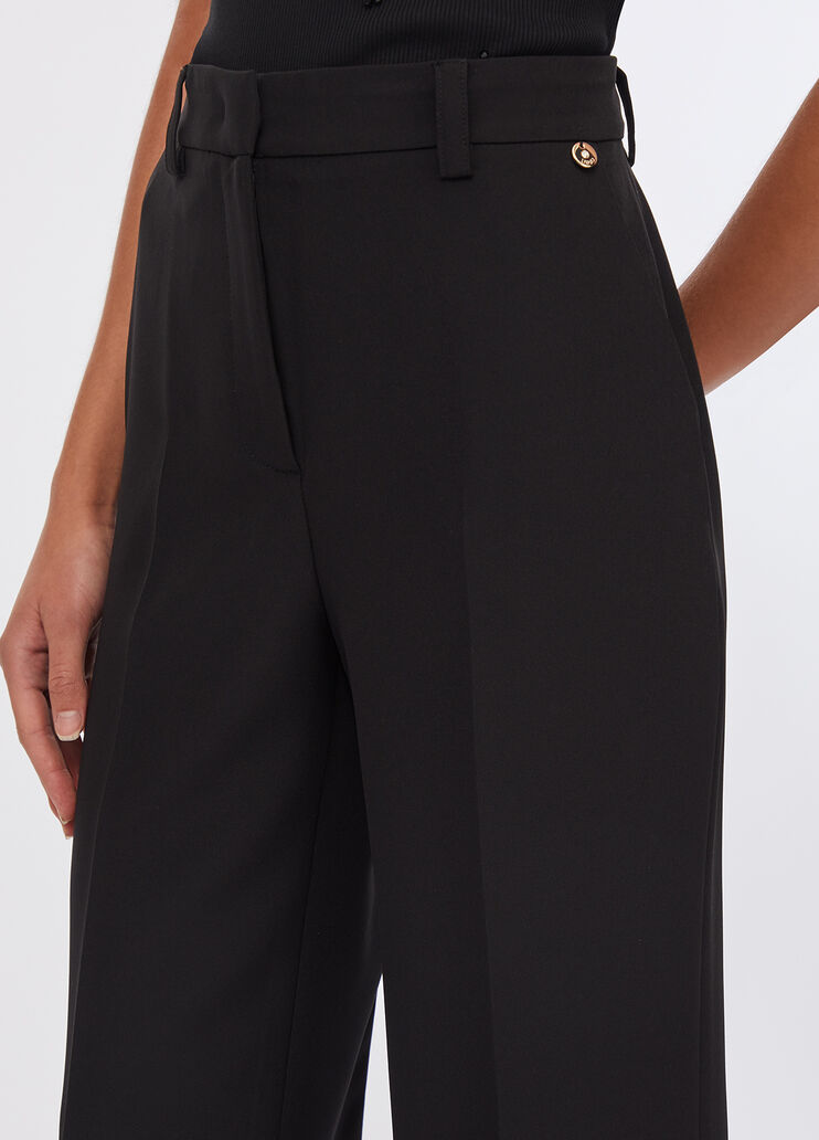 Dressy palazzo trousers black Liu Jo - large image number 2