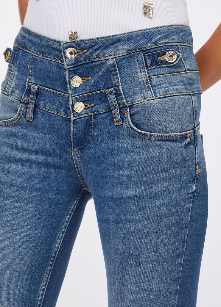 High-rise skinny jeans dark denim Liu Jo - medium