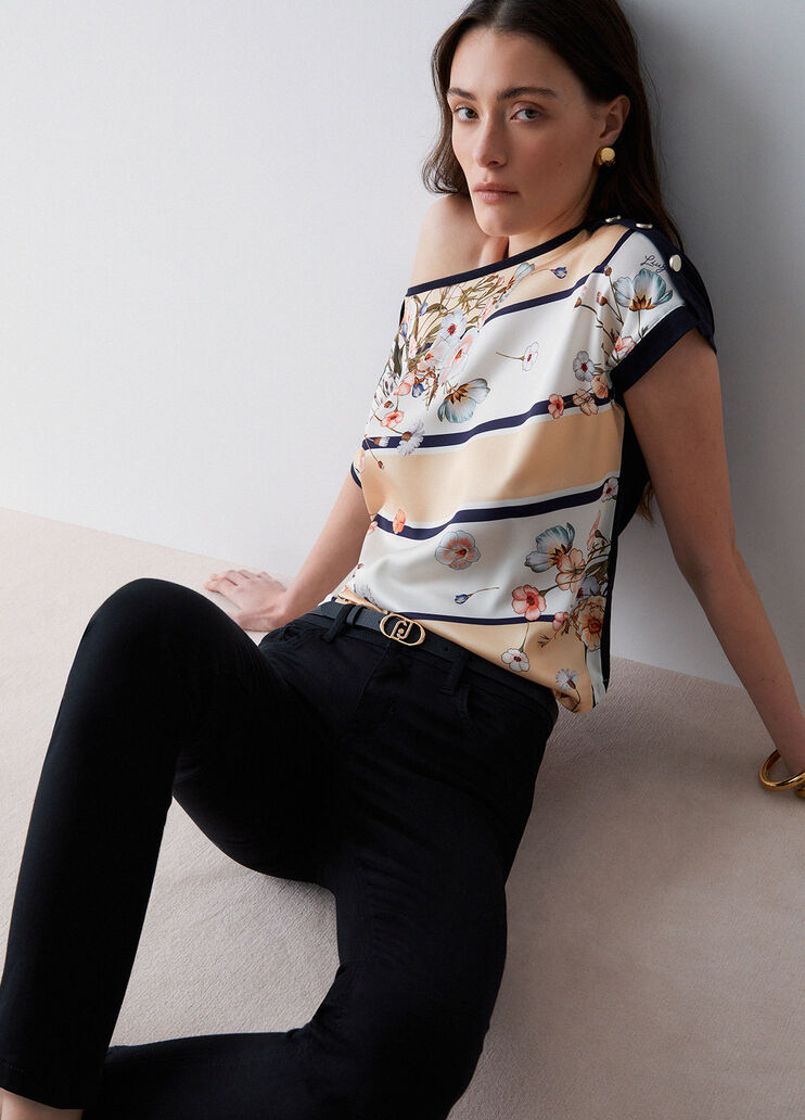 Skinny trousers black Liu Jo - medium