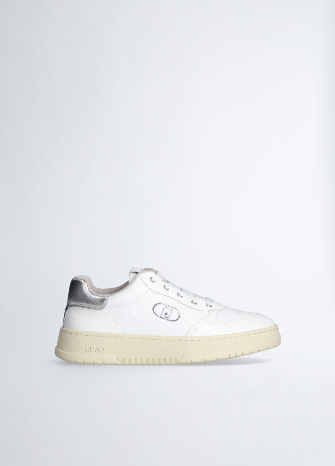 Sneakers en cuir blanc Liu Jo - large image number 2