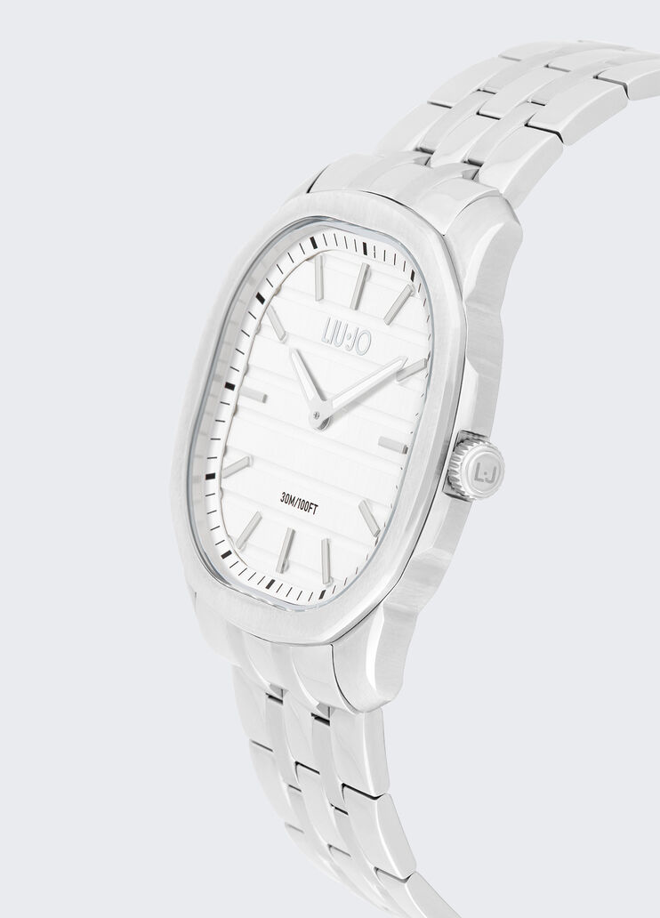 Men&rsquo;s steel watch silver Liu Jo - medium