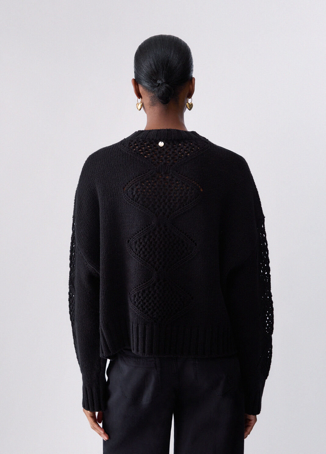 Slim fit blazer black Liu Jo - large image number 1