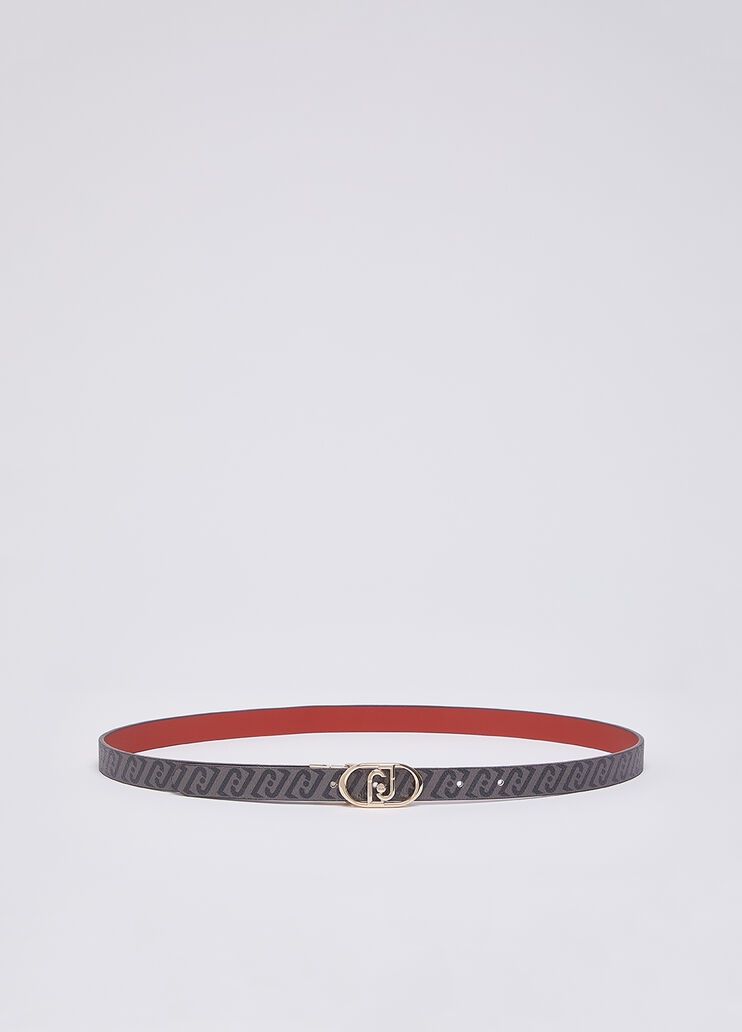 Ceinture r&eacute;versible Liu Jo Better marron fonc&eacute; Liu Jo - medium
