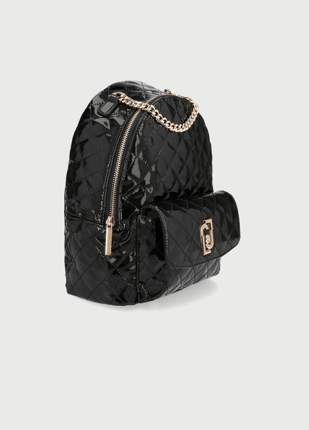 Patent backpack Black Liu Jo - large image number 1