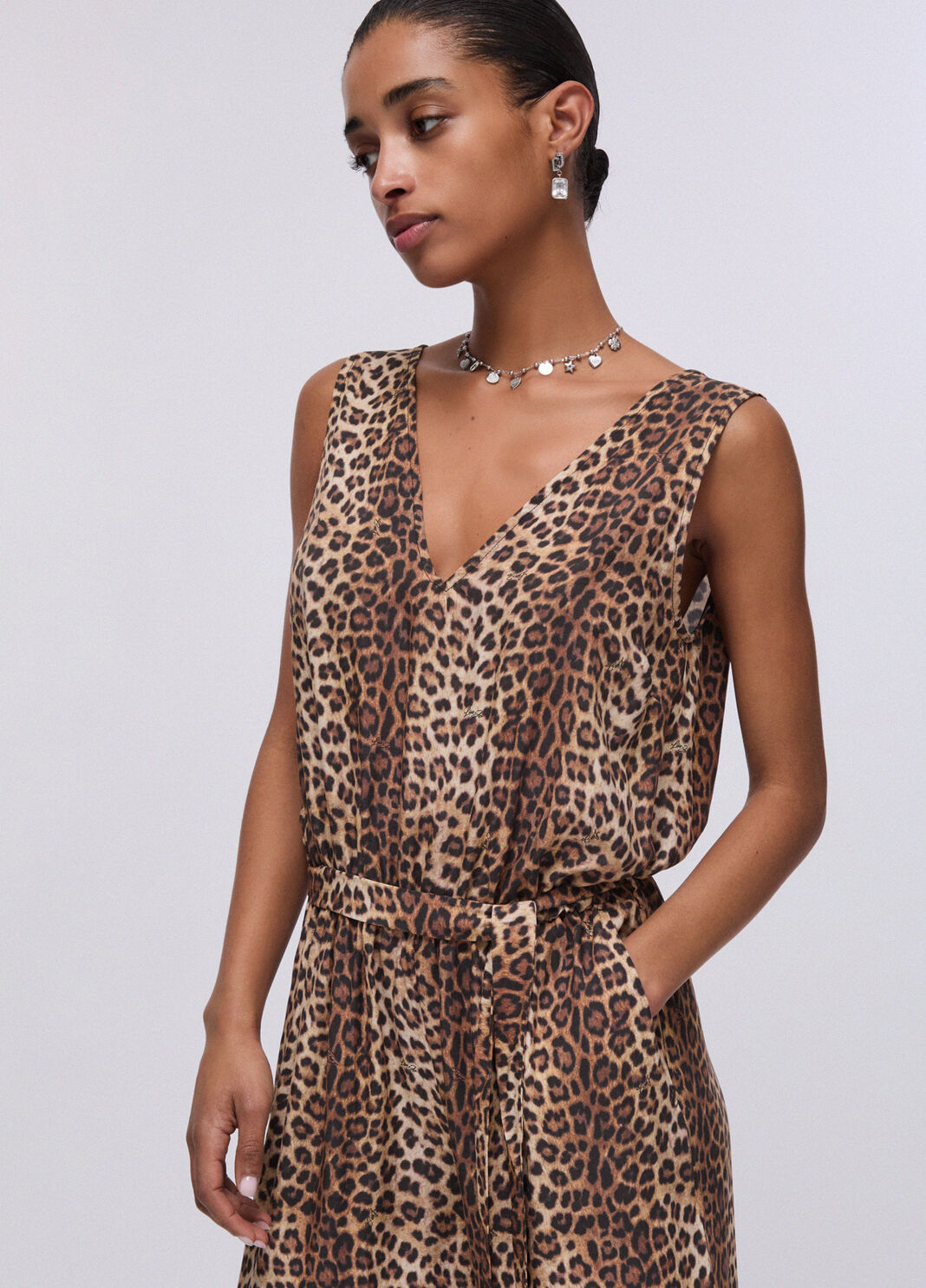 Overall mit Animal-Print Animalier Liu Jo - large image number 4