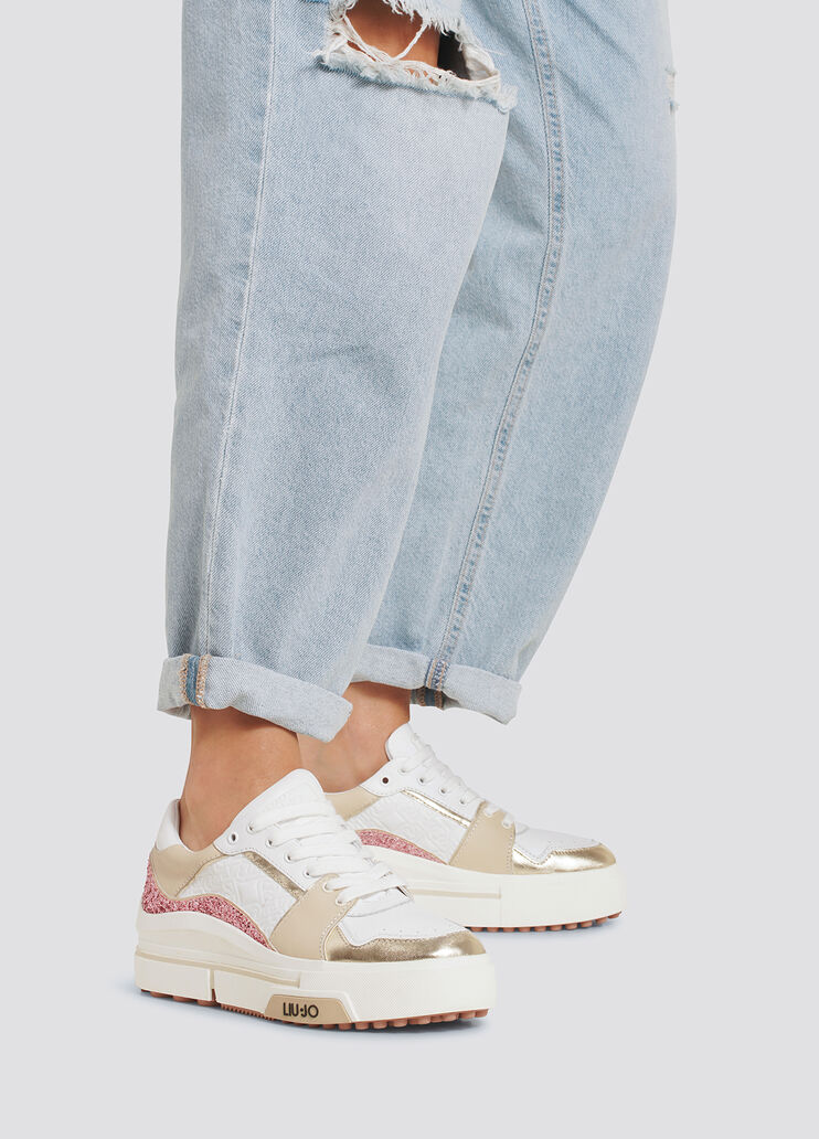 Sneakers with monogram logo  Liu Jo - large image number 3 Sneakers with monogram logo  Liu Jo - large image number 3