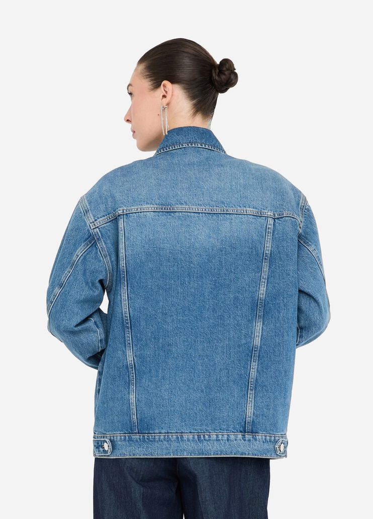 Denim jacket light blue denim Liu Jo - large image number 1