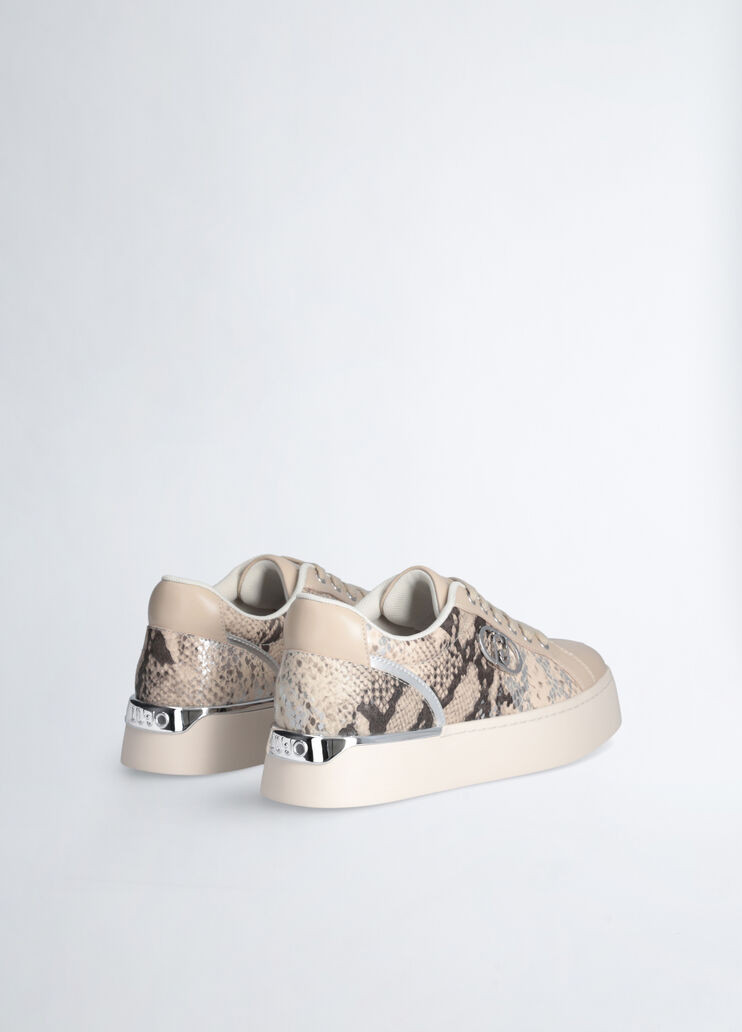 Python-print sneakers python-print beige Liu Jo - large image number 3 Python-print sneakers python-print beige Liu Jo - large image number 3