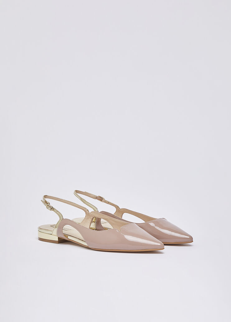 Patent leather slingbacks pink Liu Jo - medium