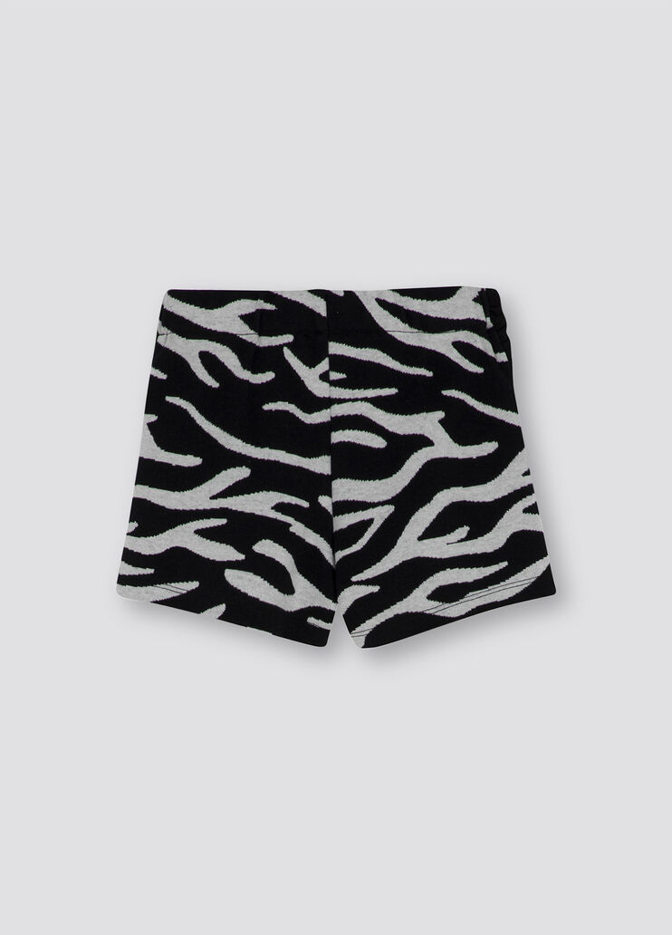 Short zébré noir et blanc Liu Jo - large image number 1 Short zébré noir et blanc Liu Jo - large image number 1