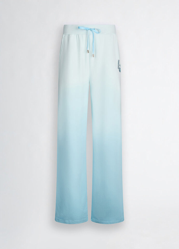 Fleece jogging bottoms light blue Liu Jo - large image number 6 Fleece jogging bottoms light blue Liu Jo - large image number 6