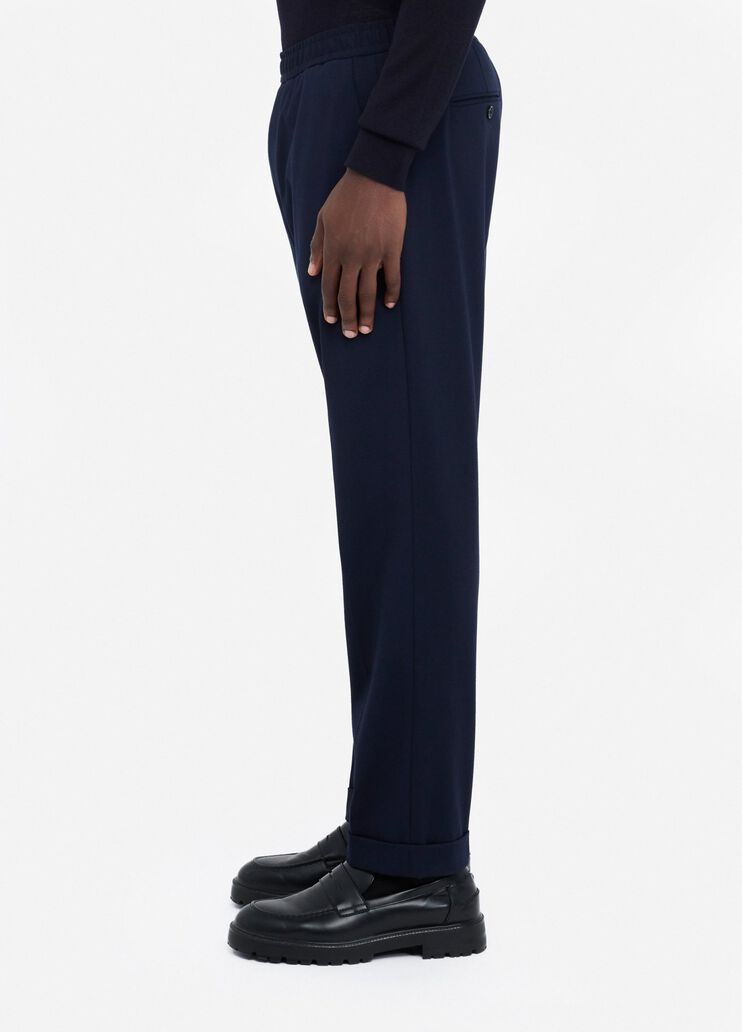 Chinohose im Slim-Fit Dunkelblau Liu Jo - large image number 3