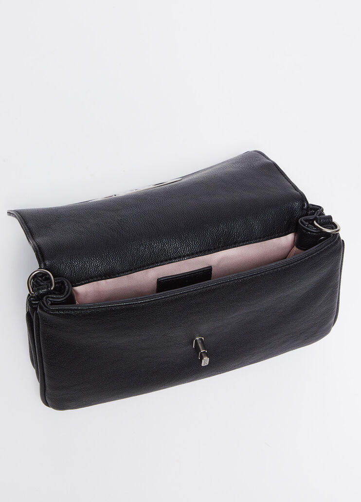 Bolso de hombro mediano negro Liu Jo - large image number 5