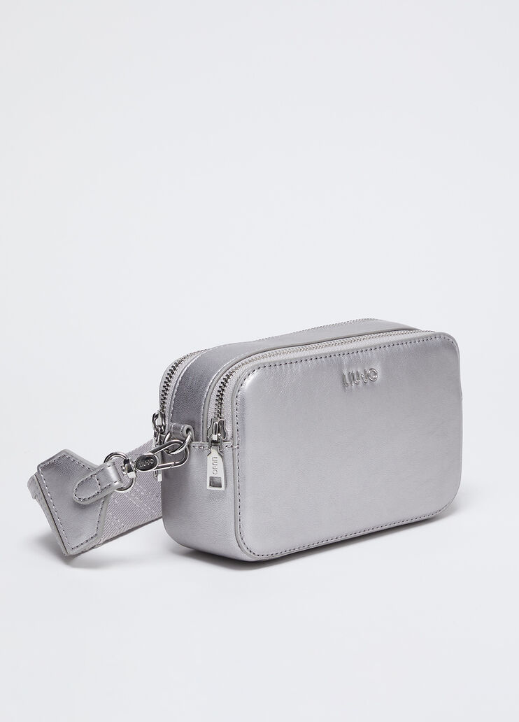 Kleine Umhängetasche Metallic  grau Liu Jo - medium Kleine Umhängetasche Metallic  grau Liu Jo - medium