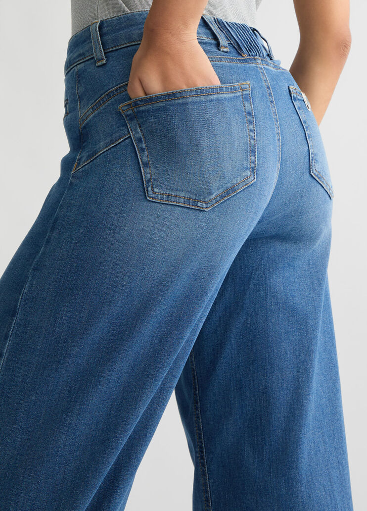 High-rise flared jeans blue denim Liu Jo - large image number 3 High-rise flared jeans blue denim Liu Jo - large image number 3
