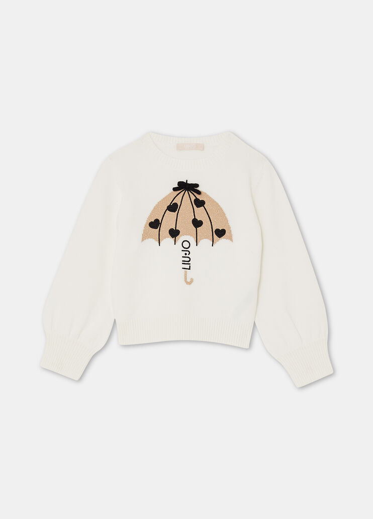 Jersey Liu Jo Better blanco Liu Jo - large image number 2