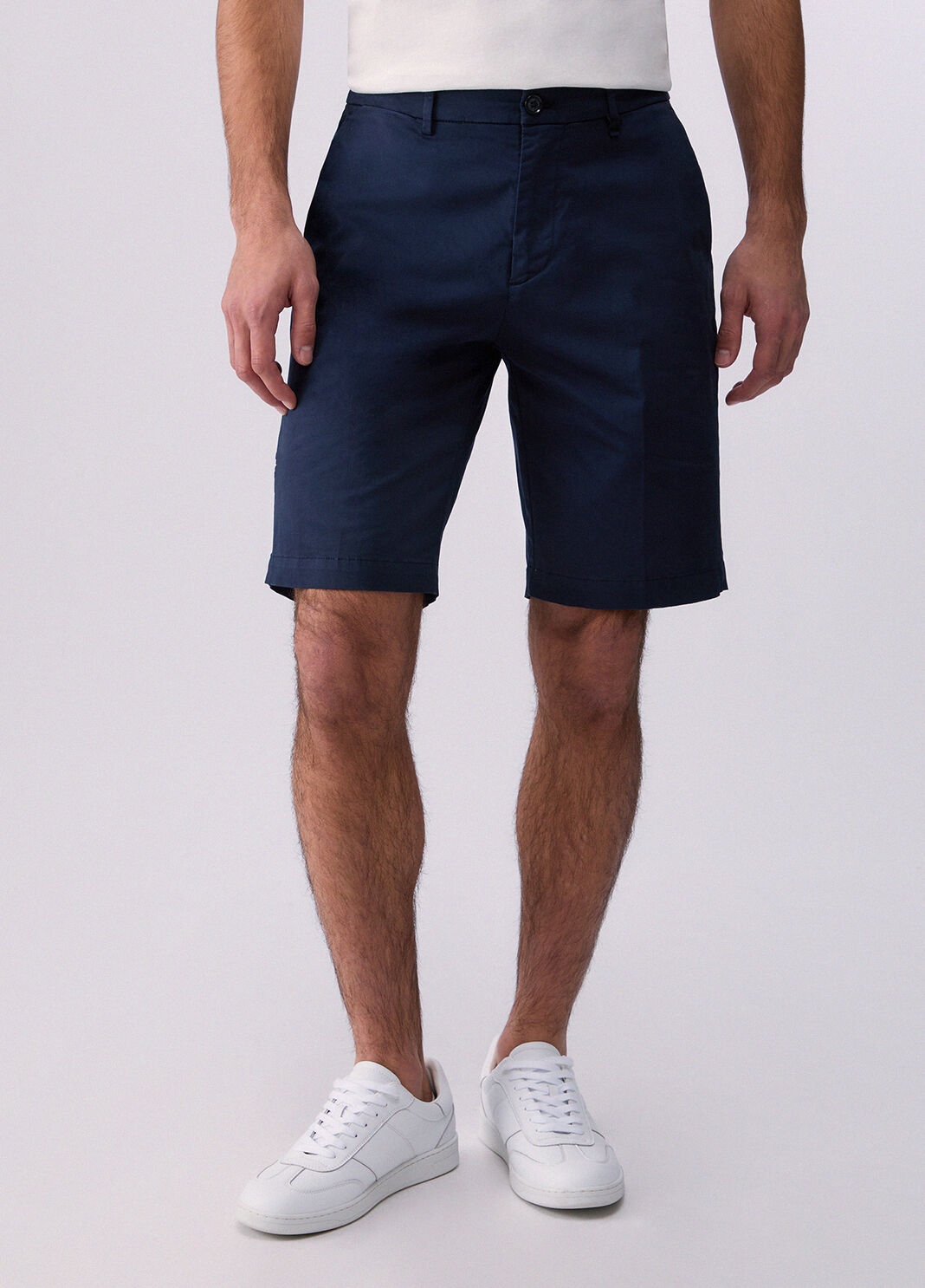 Slim fit Bermuda shorts dark blue Liu Jo - large image number 0