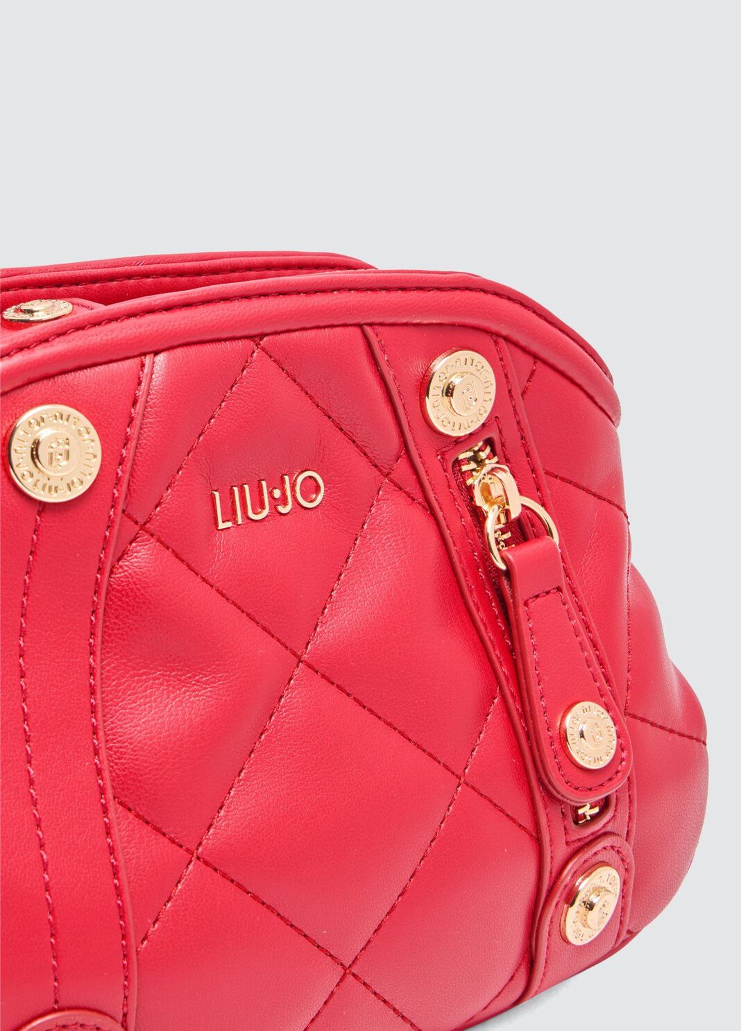Matelass&eacute;-Pochette Rot Liu Jo - large image number 9