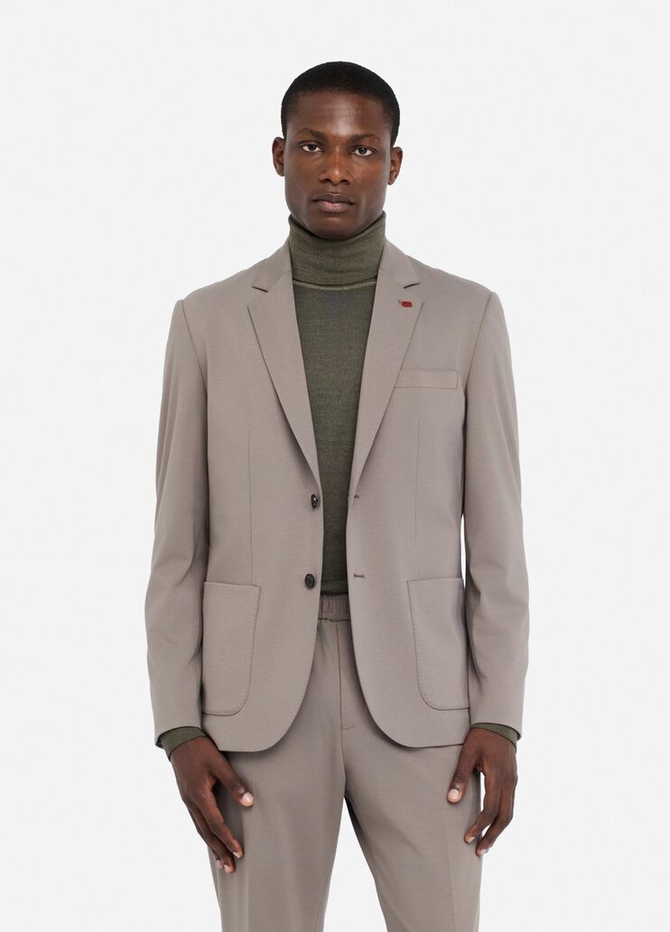 Blazer aus Jersey Khaki Liu Jo - large image number 0 Blazer aus Jersey Khaki Liu Jo - large image number 0
