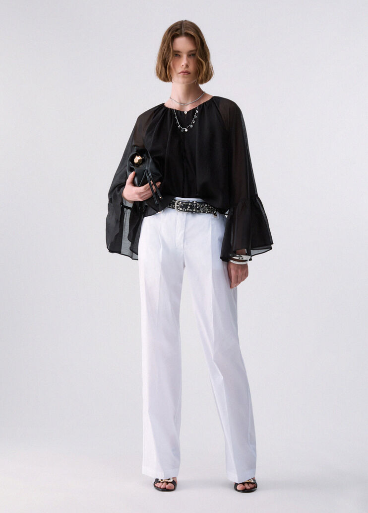 Muslin blouse black Liu Jo - medium
