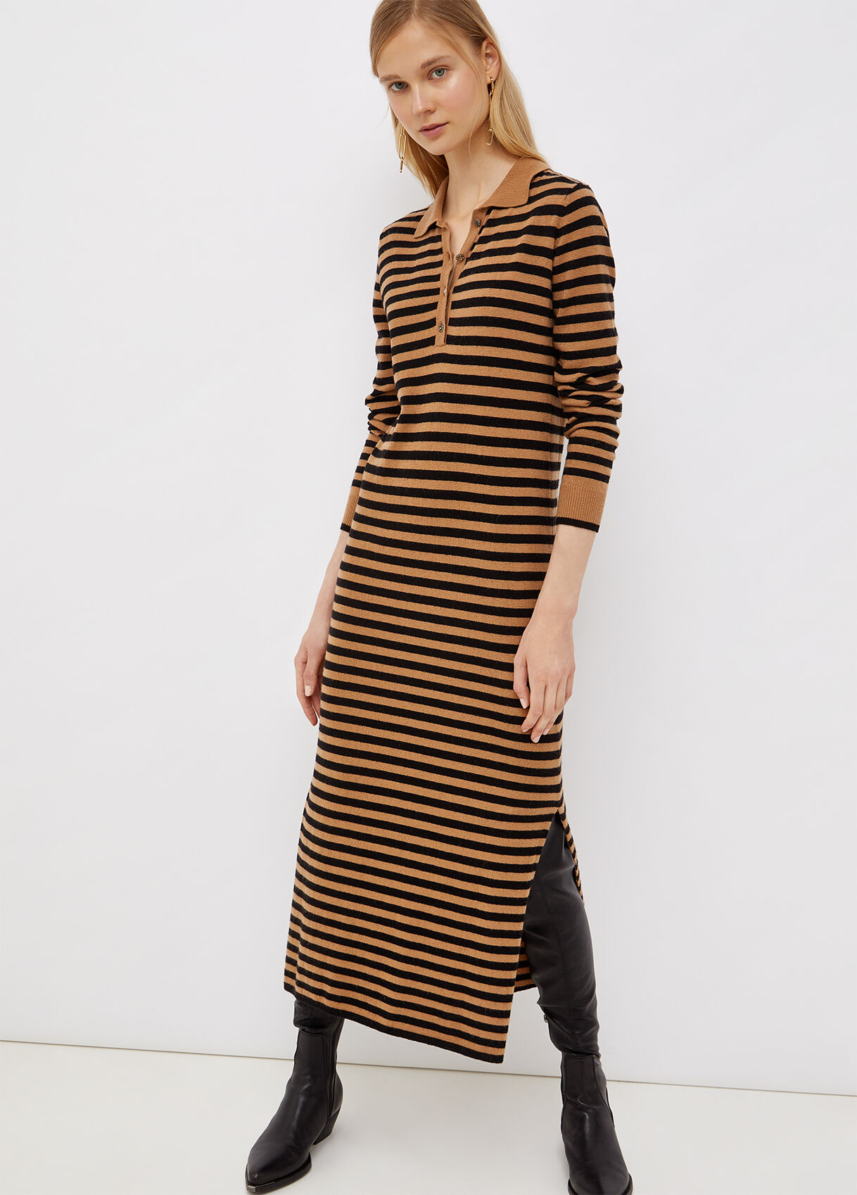 robe large mi longue