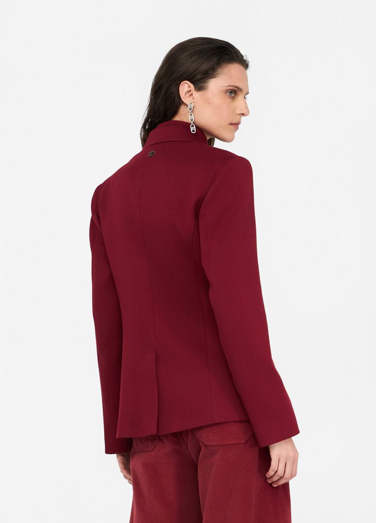 Slim-fit blazer red Liu Jo - large image number 1 Slim-fit blazer red Liu Jo - large image number 1