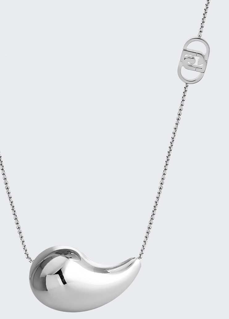 Necklace with teardrop charm silver Liu Jo - large image number 2